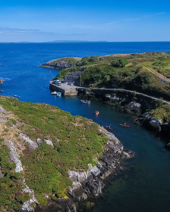 Goleen Harbour - View from Air